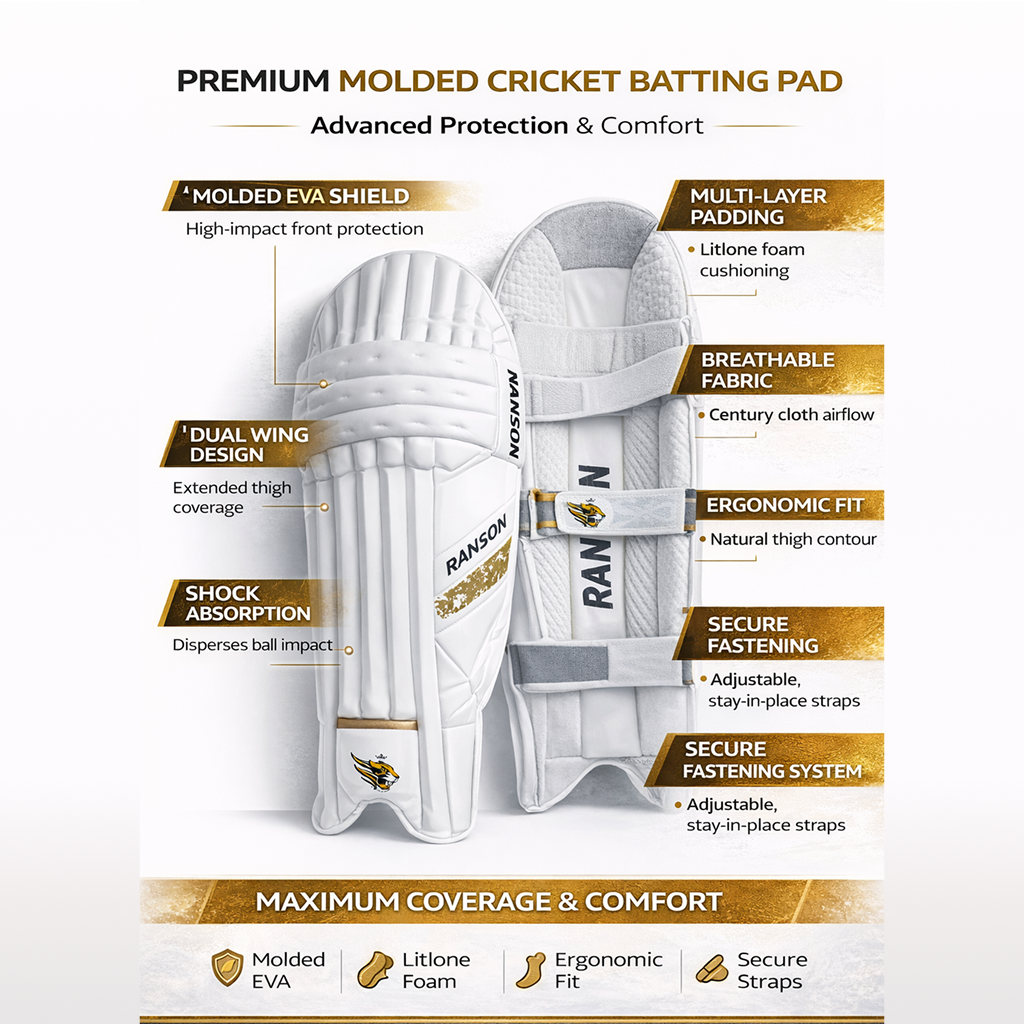 Molded EVA Cricket Batting Pad